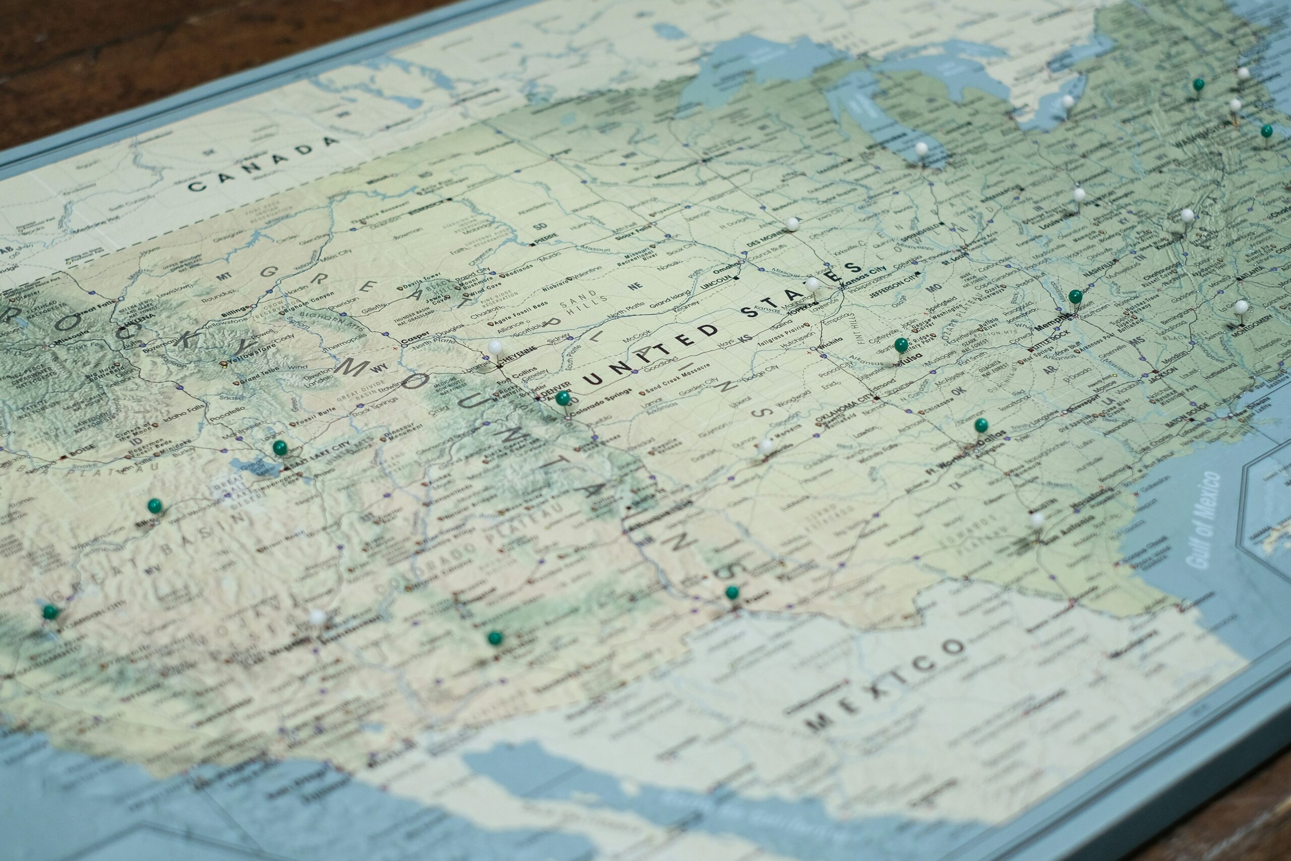 US map Living Trusts in all 50 States